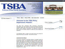 Tablet Screenshot of boardpolicy.net